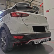 BigSale For Mazda CX-3 2017-2018 Carbon Fiber Rear Trunk Spoiler Car Wing