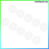 🎸 Kazoo 10Pcs Diaphragm Mulut Seruling Berwarna Putih Rekaan Pe Persegi untuk Penghasilan Bunyi Alat