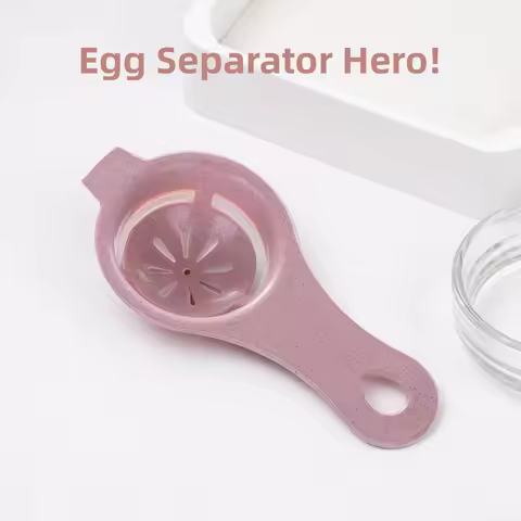 Egg White Yolk Separator Divider For Raw ，Wheat Stalk Egg Liquid Filter Baking Accessories Kitchen T