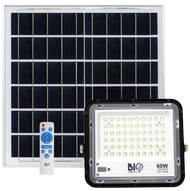 Bio ไฟโซล่าและแผงโซล่า ไฟสปอตไลท์ โซล่าเซลล์เก็บพลังงาน ขนาด 60W รุ่น B-SL/SP-60D (Solar Spot Light LED)