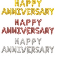 16inch HAPPY ANNIVERSARY  Wedding Anniversary HappyFestival Gift Balloon Party Decoration