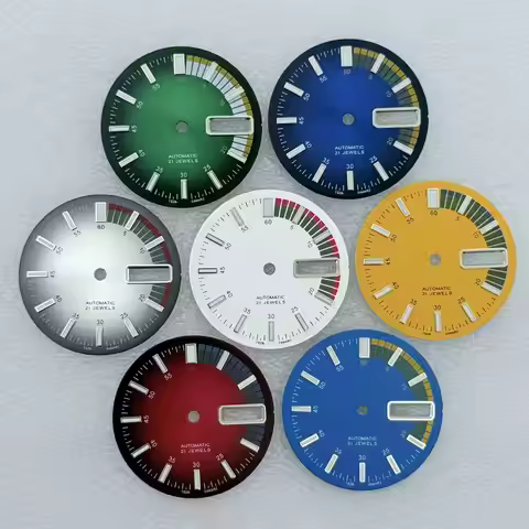 28.5mm No logo Diving Gradient Watch Dial for Seiko 5 Sports SKX007 Series NH36/4R Automatic Movemen