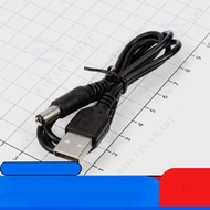 [2 Pieces]- DC 5521 Male Cable USB Type A Male Connector 70cm Long IC2 Components