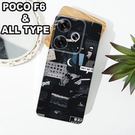 G30 - XIAOMI Case Latest F6 5Gpoco 2024 - Flexible rubber material - AESTHETIC MOTIF - XIAOMI silico