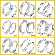 Couple Ring / Ring Adjustable /  Crystal Ring / Cincin Perempuan / Cincin / Ring / Cincin Lelaki / C