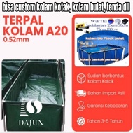 terpal costum A20 harga per meter bisa costum D3x1 D2x1 2x4x1 2x1x50 3x2x1 4x6x1 2x5x1 3x6x1 dan lai