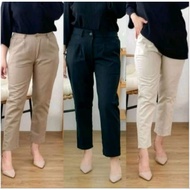 Women's pencil pants, women's baggy pants, women's cotton combed street pants, baggy pants