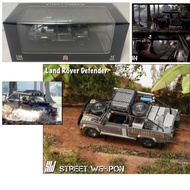 Street Weapon 1/64 Scale Tomb Raider Land Rover Defender Pickup Die-cast Car