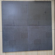 KERAMIK LANTAI KASAR MATT 40X40 PLATINUM CORSO BLACK KW B