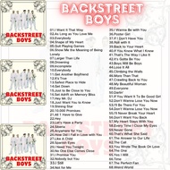 Usb pendrive english song  album BACKSTREET BOYS(flash drive) 225  song