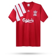 1992 Liverpool's 100th Anniversary Home jersey short sleeved high-quality football equipment retro version