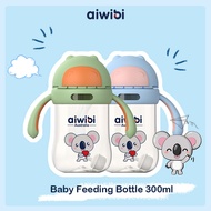 Aiwibi 300ml Baby Water Bottle with Weighted Straw for Babies Over Six Months
