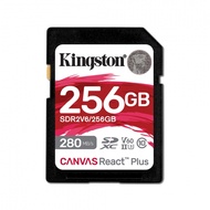 金士頓 256G Canvas React Plus SDXC UHS-II V60 相機記憶卡 專業攝影（KT-SDR2V6-256G）