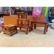 Wooden Buddha Altar Table