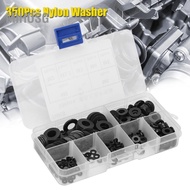 Mihosg Aumotop Nylon Plastic Flat Gasket Washer Kit Durable for Prevent Leakage M2-M8 350pcs DIY Pro