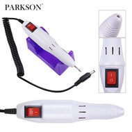 Parkson Nail Drill Electric Apparatus for Manicure 6pcs Milling Cutters Drill Bits Set Gel Cuticle R
