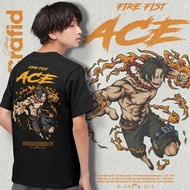 ACE One Piece Distro T-Shirt Best Premium Unisex Cotton 24s Material ACE01
