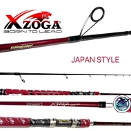 XZOGA JAPAN STYLE SPINNING ROD (1 YEARS WARRANTY) SINGLE PIECE &amp; 2 PIECE