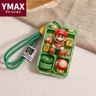 3D Mario Exhibition Cabinet NFC Proximity Card Holder Student Slide Card Holder Meal Card Subway Bat