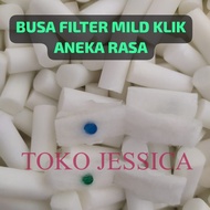 BUSA FILTER MILD KLIK ANEKA RASA 100 GRMBISA COD