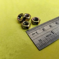 YELLOW NUT M6 10 KEY 10 BOLT NUT/ YELLOW M6 NUT/ ZINK M6 NUT/ M6 NUT/