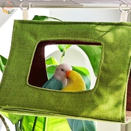 PEWANY Parrot Tent, Cool Hanging Bird Nest, Pet House Hammock Mini Triangular Ventilated Bird House 