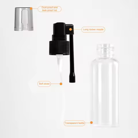 10/20/30/50/60/80/100ml Spray Bottle Elephant Trunk Spray Bottle Nasal Spray Bottle Cosmetic Spray J