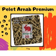 Makanan Arnab Premium 268 , Rabbit Food Premium 1kg
