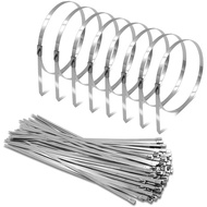 HDG Stainless Steel Drawstring Bag of 100 4.6mm Stainless Steel Drawstrings - High quality stainless