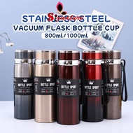 (800ml/1000ml) 316 Stainless Steel Thermos Bottle With Handle Thermal Insulation Vacuum Flask Tumble