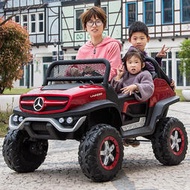 雙人座兒童電動車四輪四驅遙控寶寶小孩超大越野玩具車可坐人