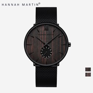 Jam Tangan Pria Sangat tipis Hannah Martin 100% Original korea fashion Cowok kado ulang tahun Jam an