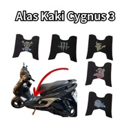 motor yamaha cygnus 3 alas kaki 3 karpet