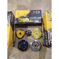 JVT CVT PULLEY SET TITANIUM/FORGED for Yamaha MiO soul I 125/Nmax/Aerox/Honda click