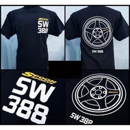 RIM fashion 2025 Spoon Sports SW388 D1 (Black Tshirt)