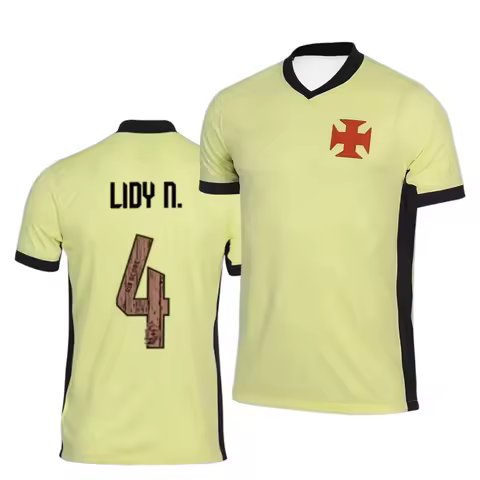 26-27 Vasco Da Gama Carol R #10 Soccer Jersey Men Football Shirt Quick Dry Sports Uniform Fans Train