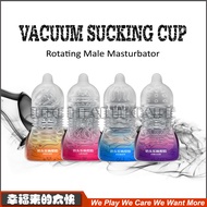 Leten Vacuum Cup Soft Rotating Male Masturbator Adult Sex Toy Alat Seks