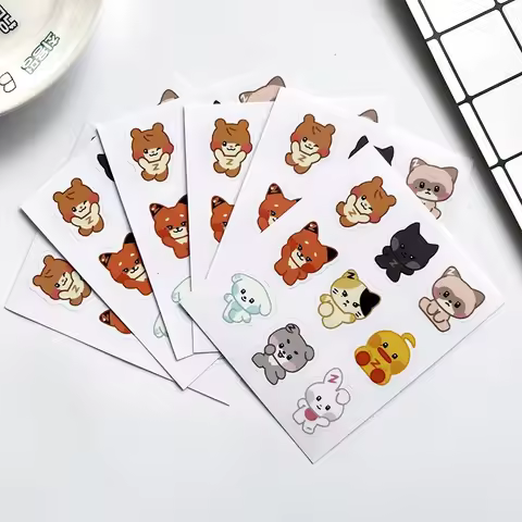 ZB1 ZERONI Cartoon PVC Waterproof Stickers Zerobaseone Hanbin Yujin Zhanghao Phone Cup Guitar Self-a
