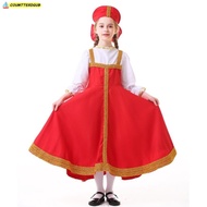 Russian Folk Dance Costume - Traditional Sarafan for Events