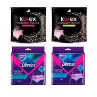 Libresse Panty /Kotex Panty Disposable Panties/Sanitary Pad/ Pad Bersalin (Size M-L/L-XL)
