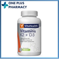 Vitahealth Vitamins K2 + D3 90'S [EXP 03/2027]