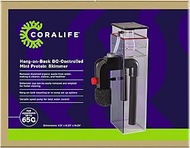 Coralife Aquarium Fish Tank Marine Salt Water DC-Controlled Variable Speed Mini Protein Skimmer, Up To 65 Gallons