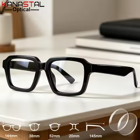 Men Reading Optical Glasses Prescription CR39 Lenses Myopia Eyewear Women Blue Light Blocking Comput