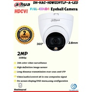 DAHUA HDCVI DH-HAC-HDW1239TLP-A-LED F U L L - C O L O R Eyeball Camera 2MP 2.8mm