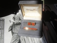 【老時光 OLD-TIME】早期二手DIOR領帶夾+袖扣組