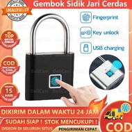 Gembok Pagar Pintu Anti Maling Kunci Gembok Pintu Gembok Elektronik