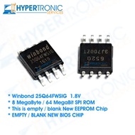 Winbond 25Q64FW 25Q64FW 25Q64FWSIG 1.8V Blank SPI Chip Blank Bios Chip 8MBytes 64MBit