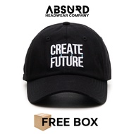 ABSURD | Hat Men's Twill Cotton CapPOLO | Future Black