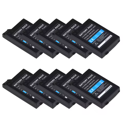 10Pcs 2400mAh PSP-S110 Battery for Sony PSP-2000 PSP-3000 PSP2000 PlayStation Portable Gamepad Contr