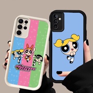 BR-46 Powerpuff Girls Soft Silicone Casing for Samsung A55 A54 M15 S25 S24 S21 FE Ultra